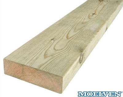 Moelven 48x173 Impregnert konstruksjonsvirke