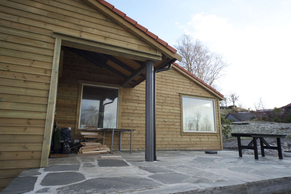 19x148 enkelfals furu kledning
