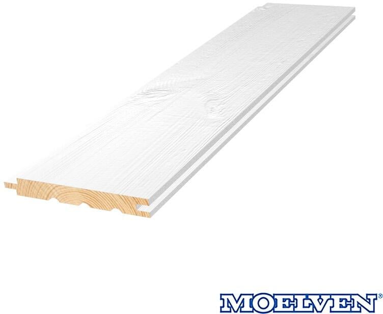 13x120 Sprekkpanel malt