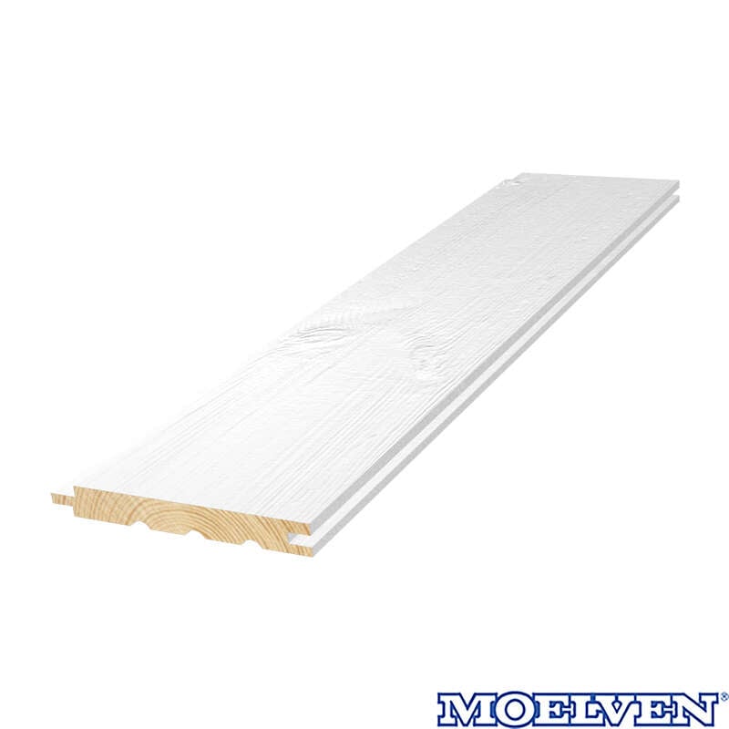 13x120 Sprekkpanel malt