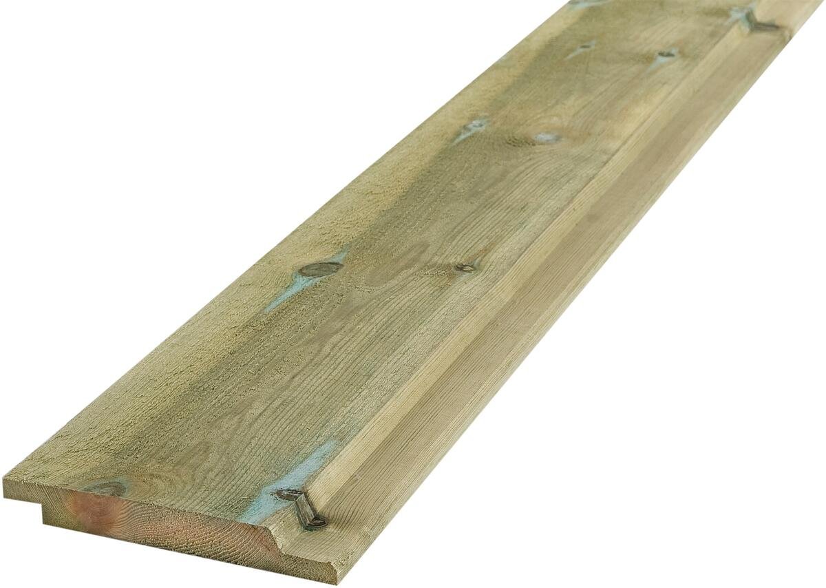 19x173 dobbelfals 60 gr impregnert kledning
