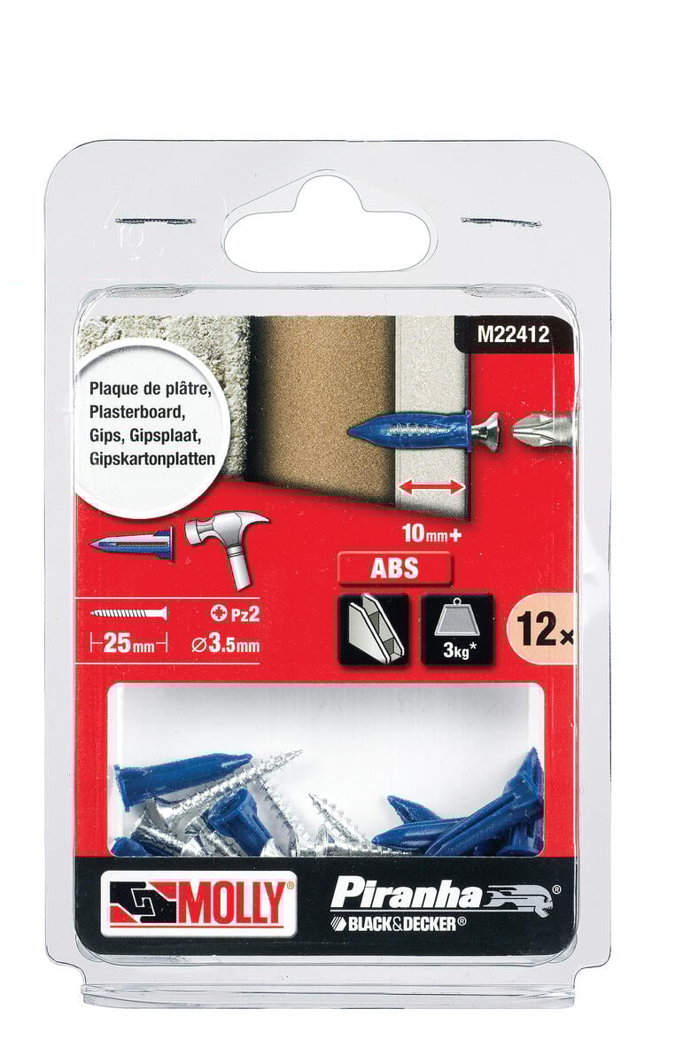 Molly M22412 krok 3,5 x 25 mm