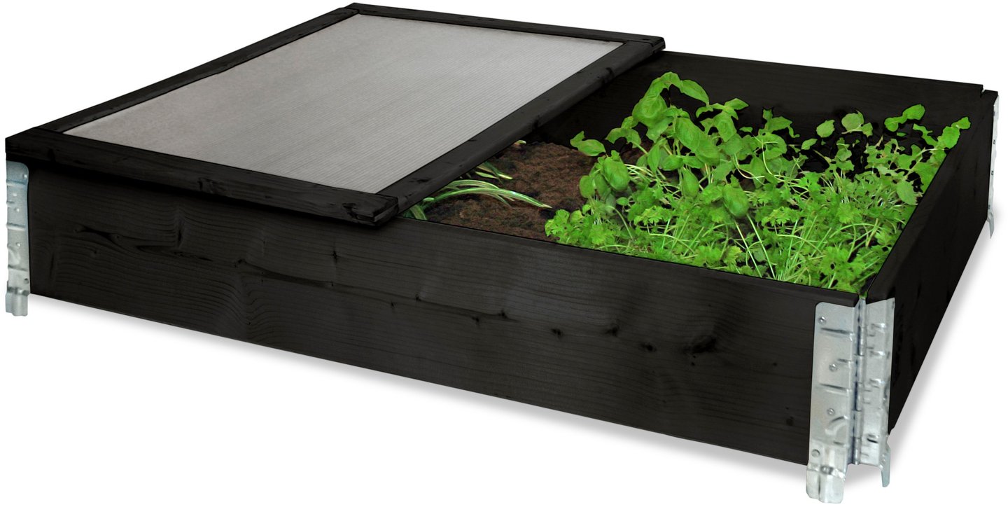 Nyby drivhuslokk med treramme