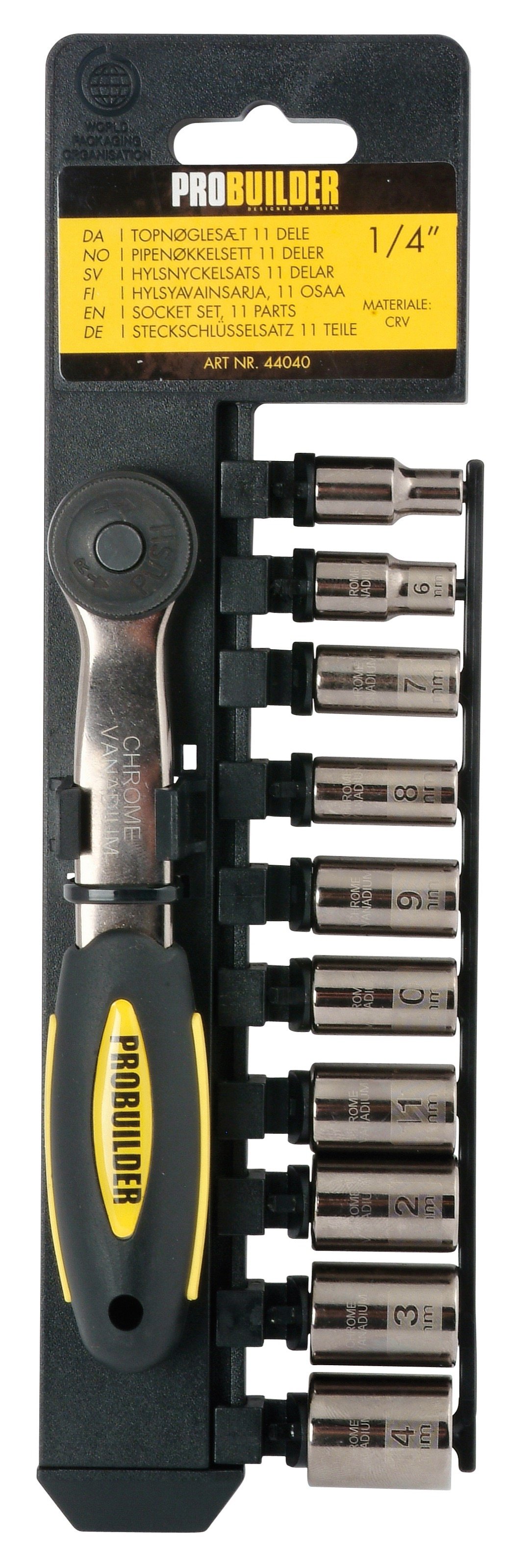 Probuilder 11D pipesett 1/4"