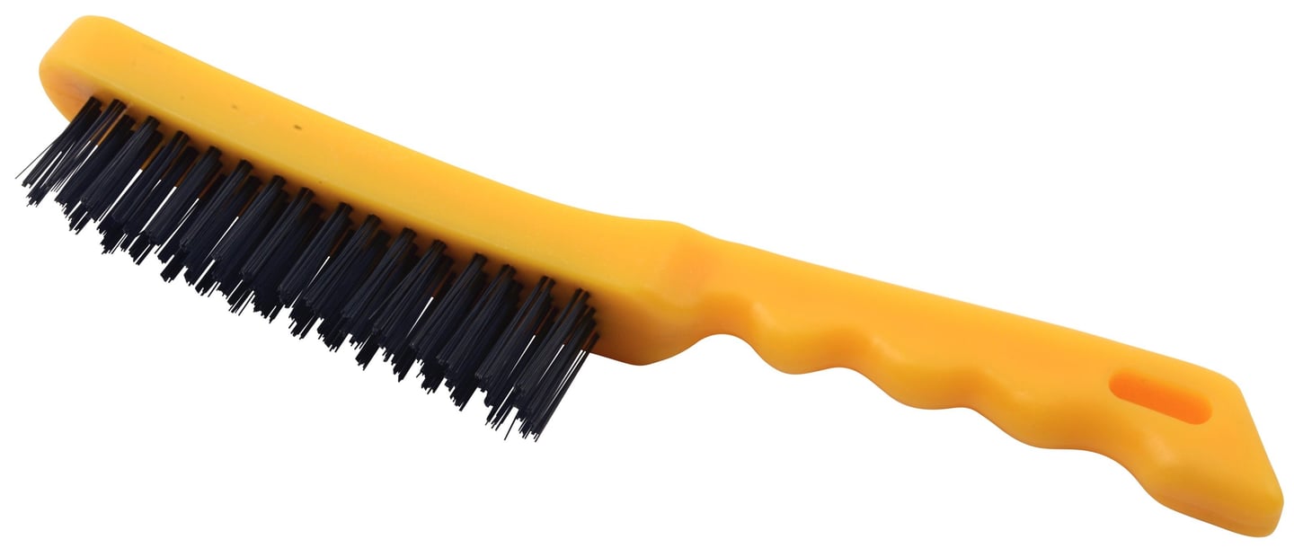 Probuilder stålbørste 4-rad