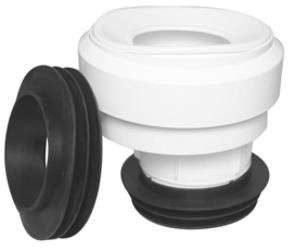 Gelia avløpsstuss eksentisk 12mm