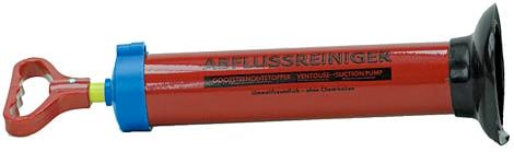 Rensepumpe for toalett.