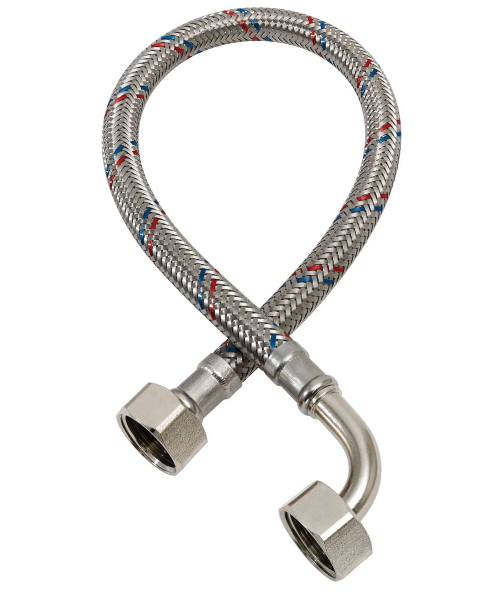 Tilkoblingsslange PEX G15x1200 mm Rett/Vinkel