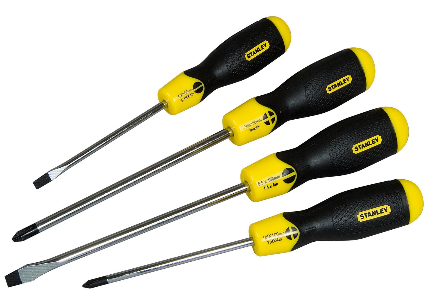 Stanley Skrutrekker sett PARA/PH/PZ 4 deler