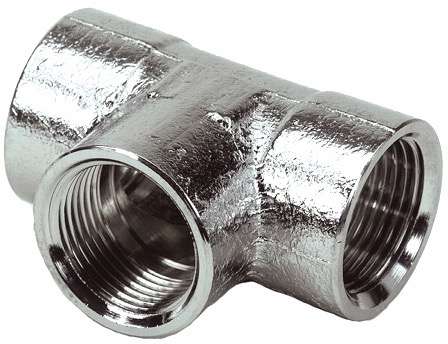 Gelia metall T-rør R10 inv.gjenger