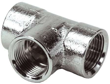 Gelia metall T-rør R10 inv.gjenger