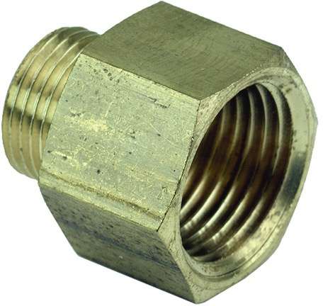Gelia metall-nippel R15xR15 inv/utv. gjenger