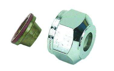 Ahlsell PEX R15 tilkoblingsslange rett/rett FKR