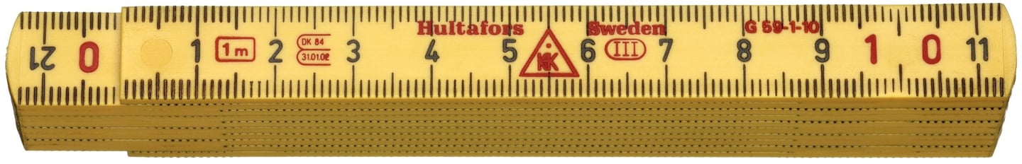 Hultafors Meterstokk G59-1-10 GU