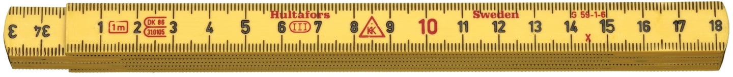 Hultafors Meterstokk G59-1-6 GU