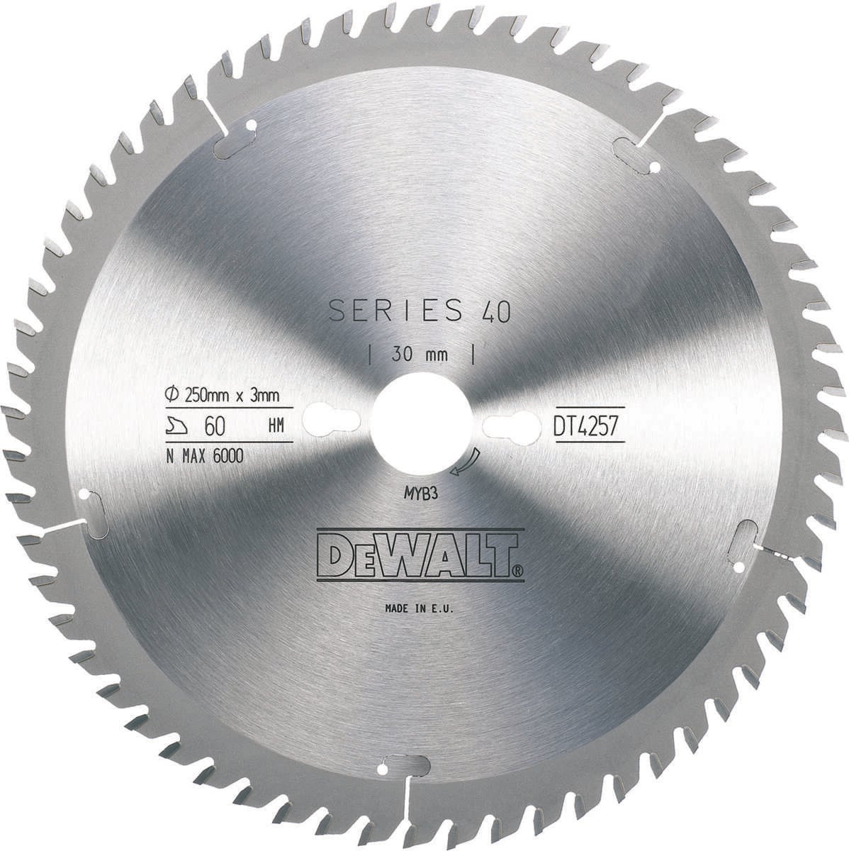 DeWalt sagblad 250x30x60T TCG DT 4352