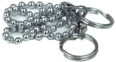 Ahlsell servantkjede med 2 ringer.