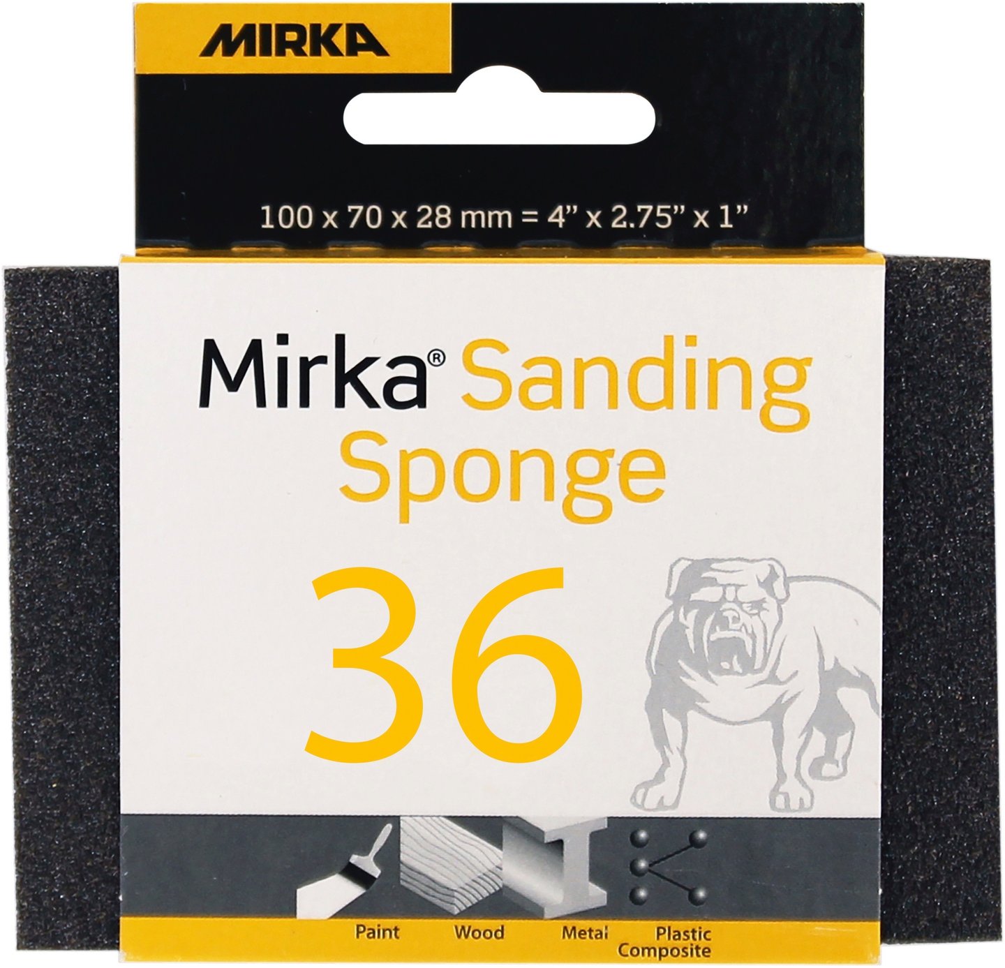 Mirka Slipesvamp 100x70x28 K36/36