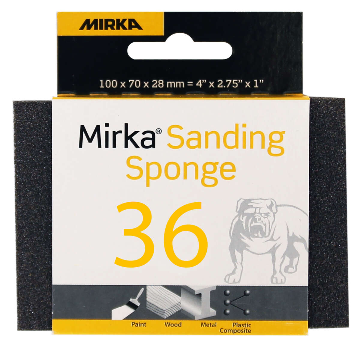 Mirka Slipesvamp 100x70x28 K36/36