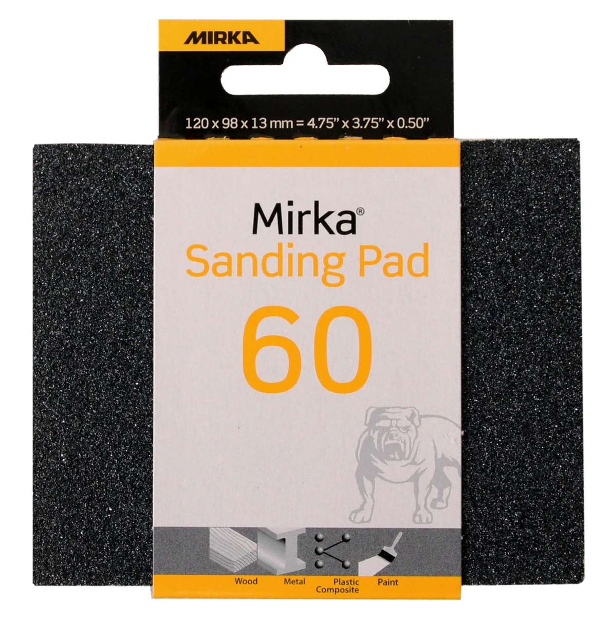 Mirka Slipesvamp 120x98x13mm 100/100 SB