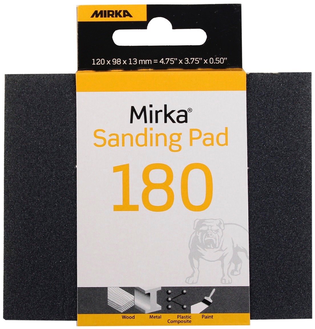 Mirka Slipesvamp 120x98x13mm 100/100 SB