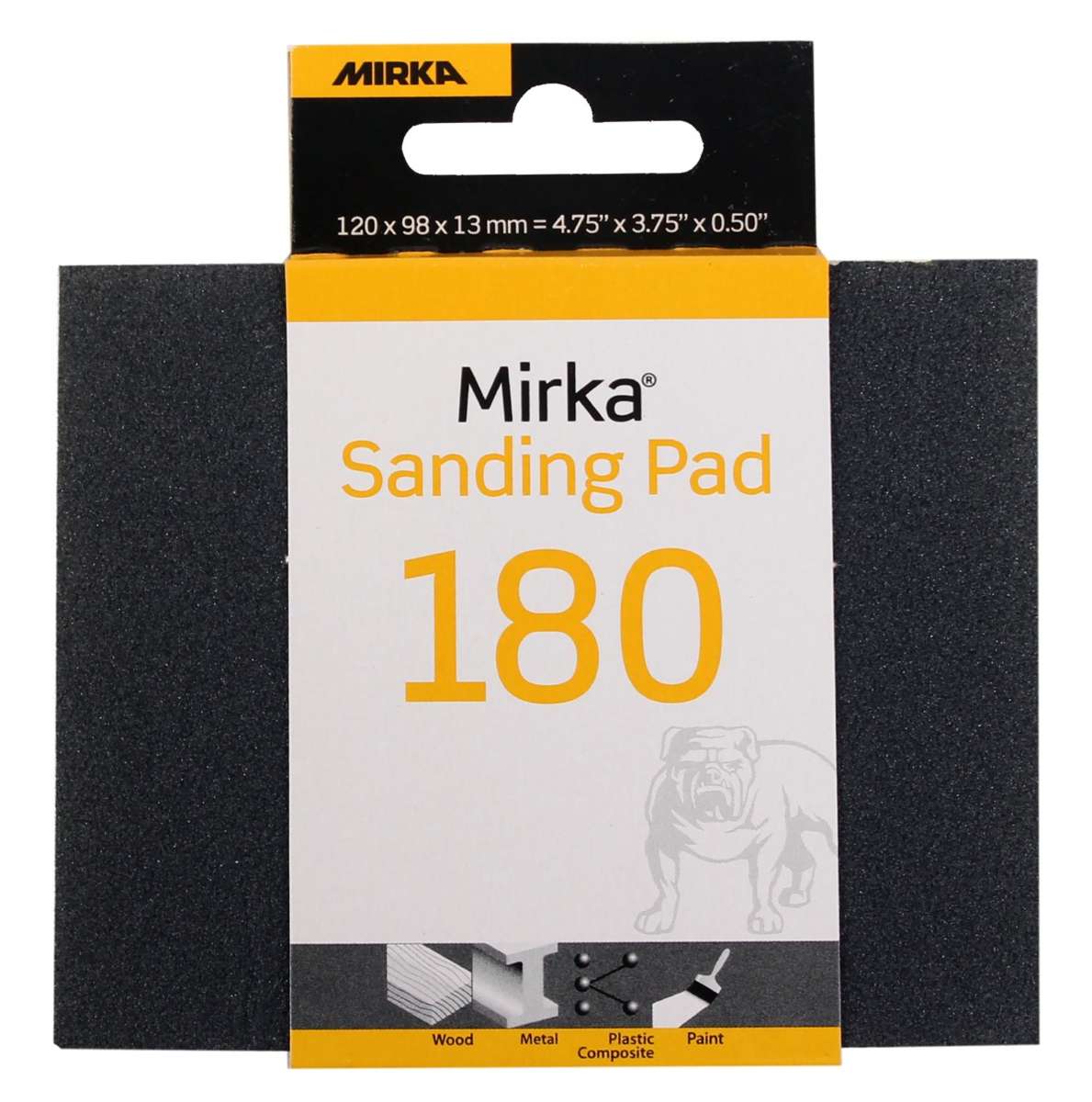 Mirka Slipesvamp 120x98x13mm 100/100 SB