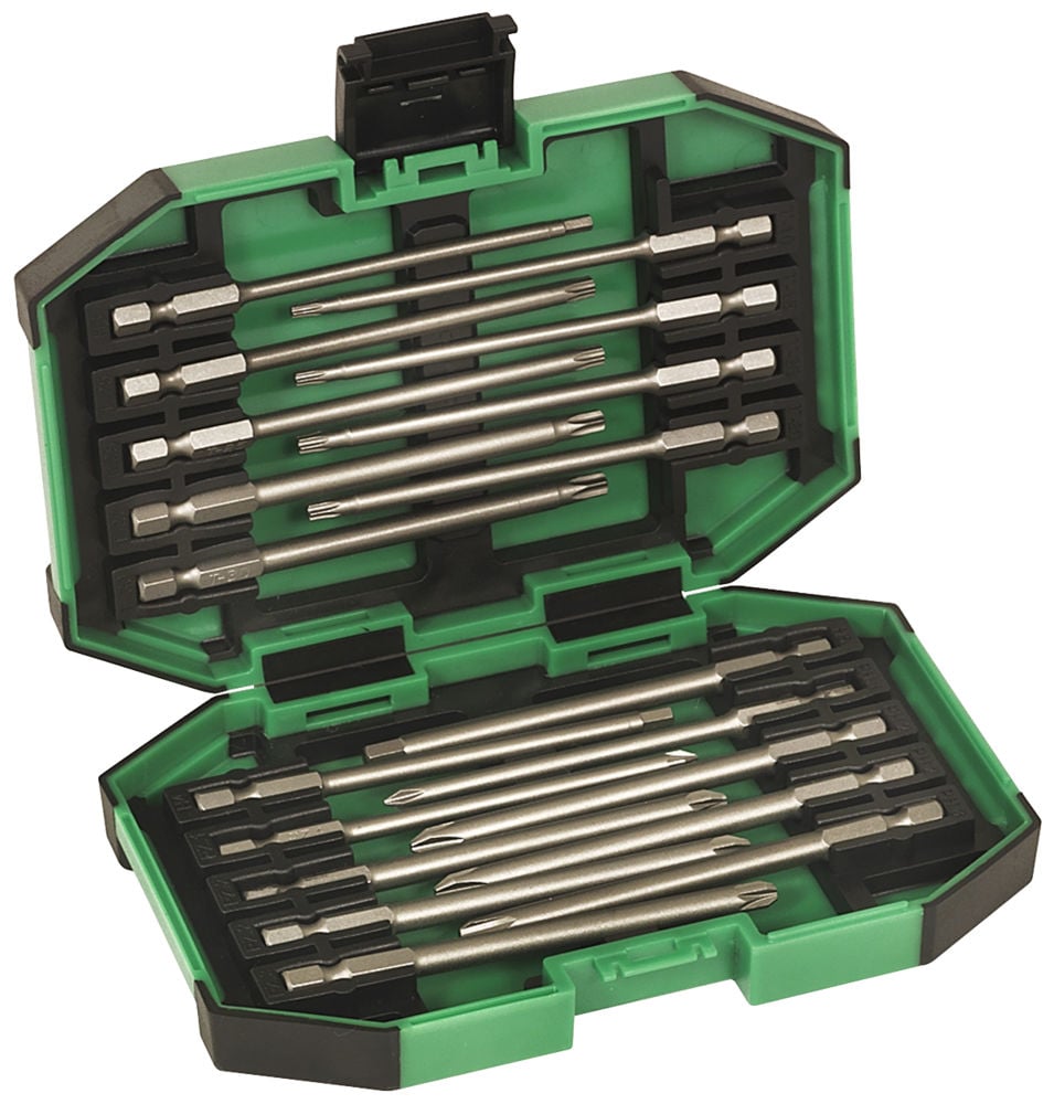 HiKOKI bitsboks 1/4" 100 mm assortert A19
