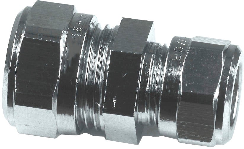 Gelia kobberrørskobling 12mm rett