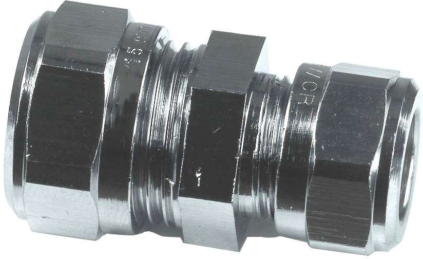 Gelia kobberrørskobling 12mm rett