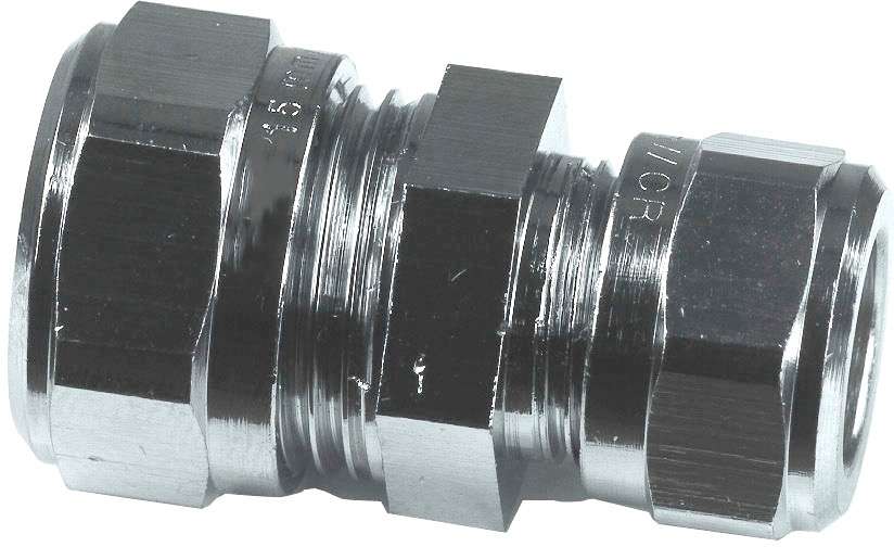 Gelia kobberrørskobling 12mm rett