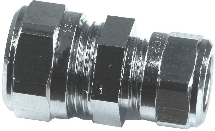 Gelia kobberrørskobling 12mm rett