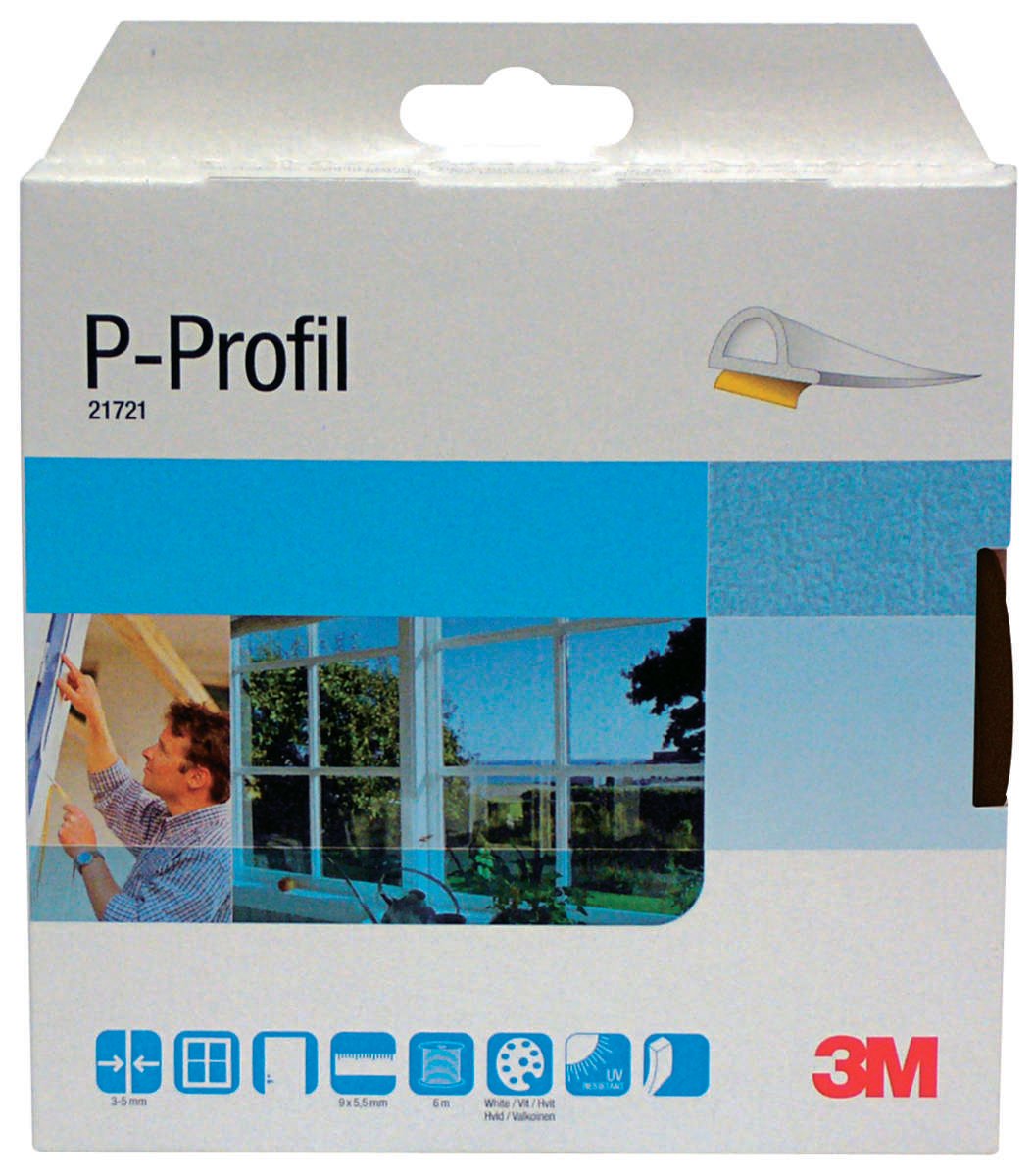 3M™ 21720 P-profil EPDM tetningslist