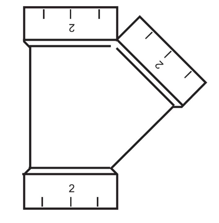 IPC Foma grenrør 175042 45 grader