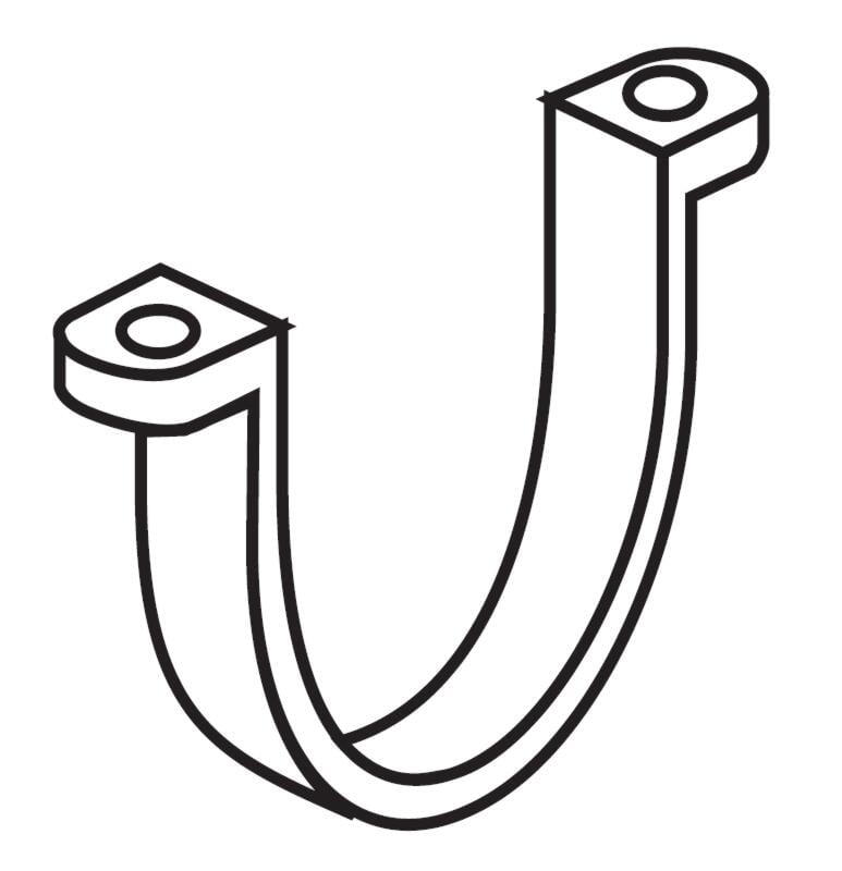 IPC Foma rørklammer 175085 for feste av rør