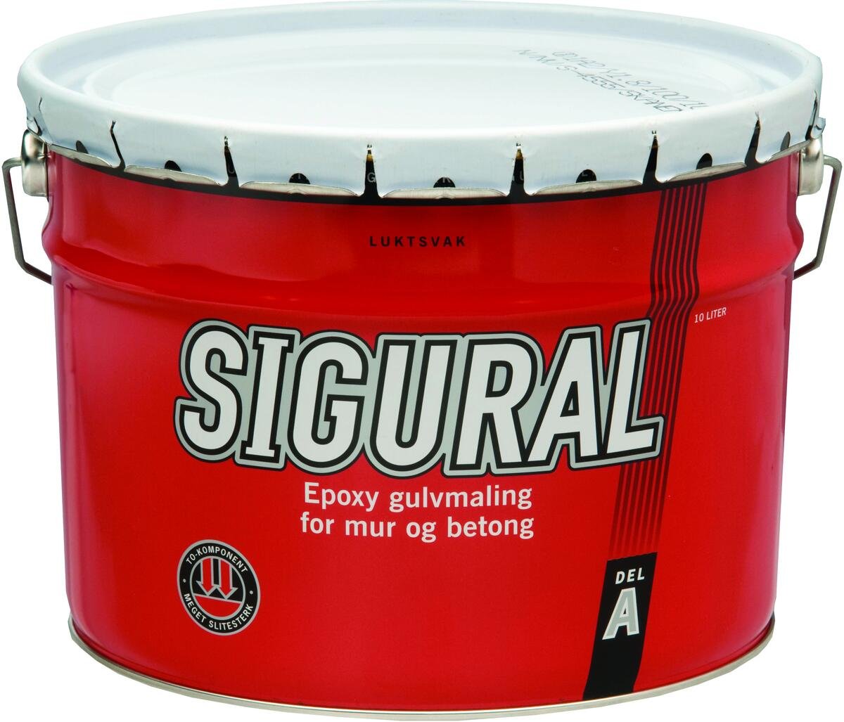 Trestjerner Sigural A epoksy gulvmaling