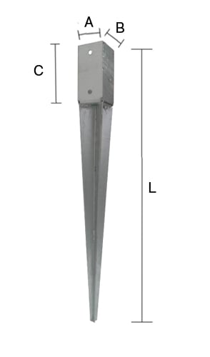 Simpson Strong-Tie stolpespyd