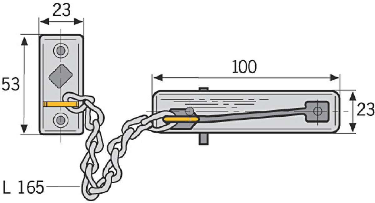 Abus 69 sikkerhetslenke