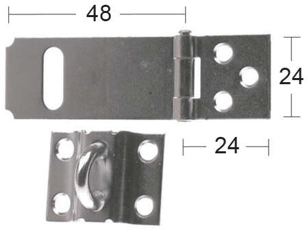 Habo 1364 hengelåshaspe