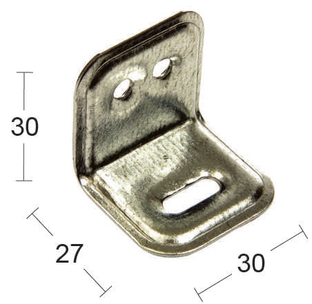 Møbelvinkel 502 Stål