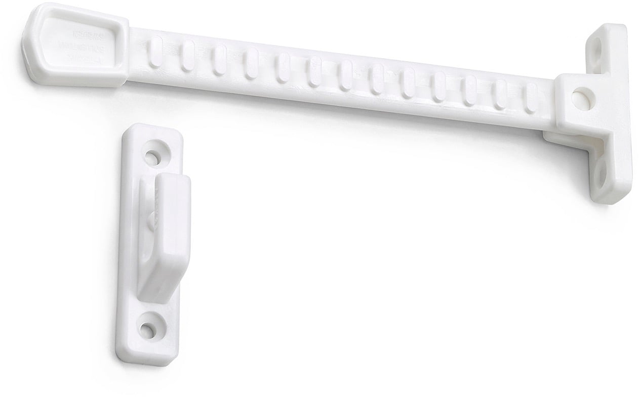 Vindusholder 1224-1 Hvit Plast
