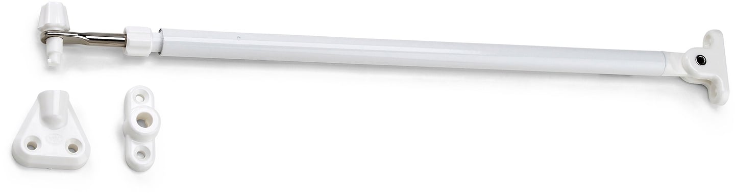 Balkongdørholder 231 Alu Hvit