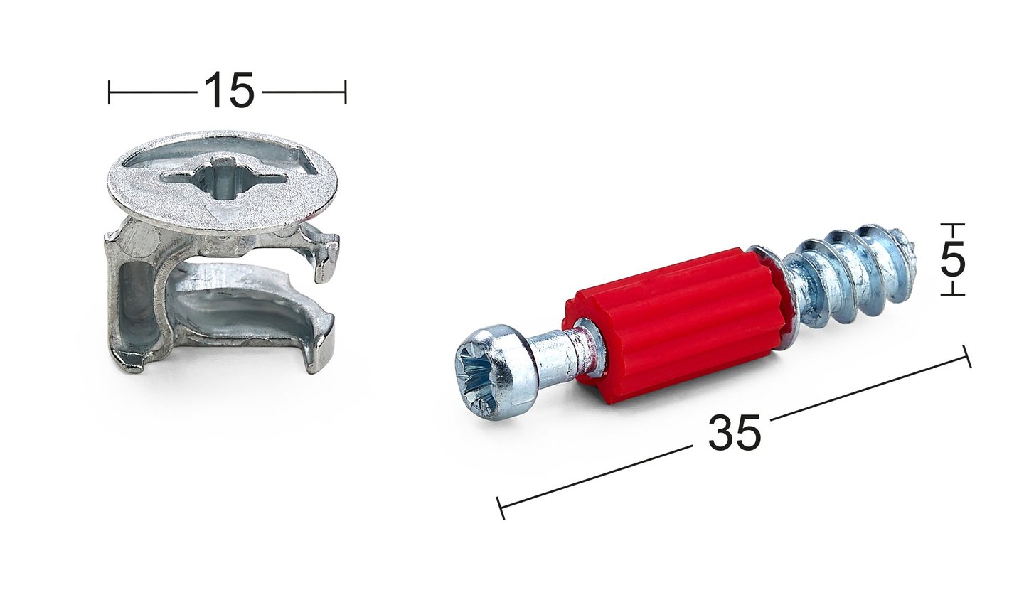 Habo 5654 eksenterboltsett