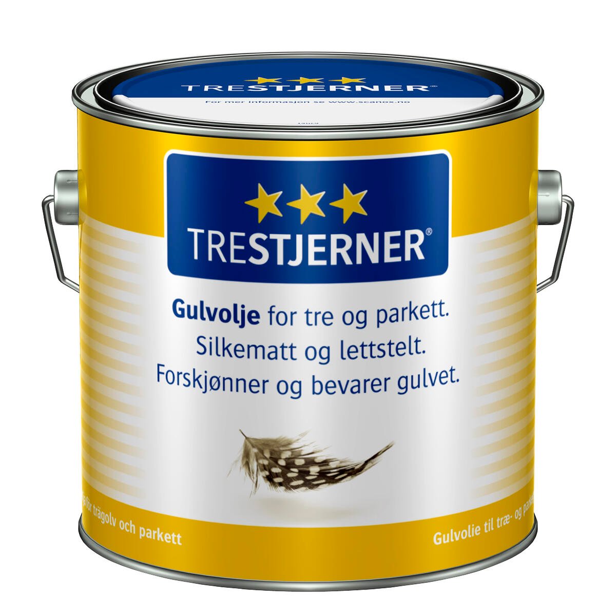 Trestjerner Gulvolje