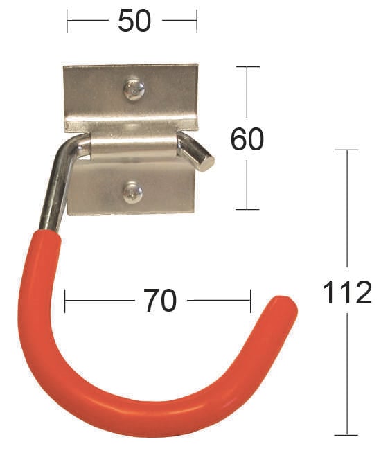 Habo sykkelkrok hengslet