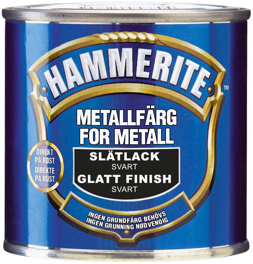 Hammerite effect finish