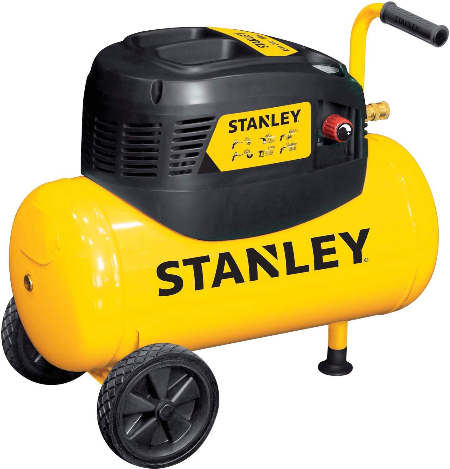Stanley 1,5 Hk oljefri kompressor