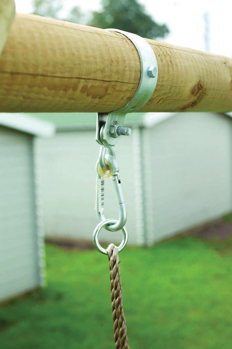 Krifon oppheng for rundstokk 100 mm