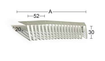Musebånd 8x1,25 meter