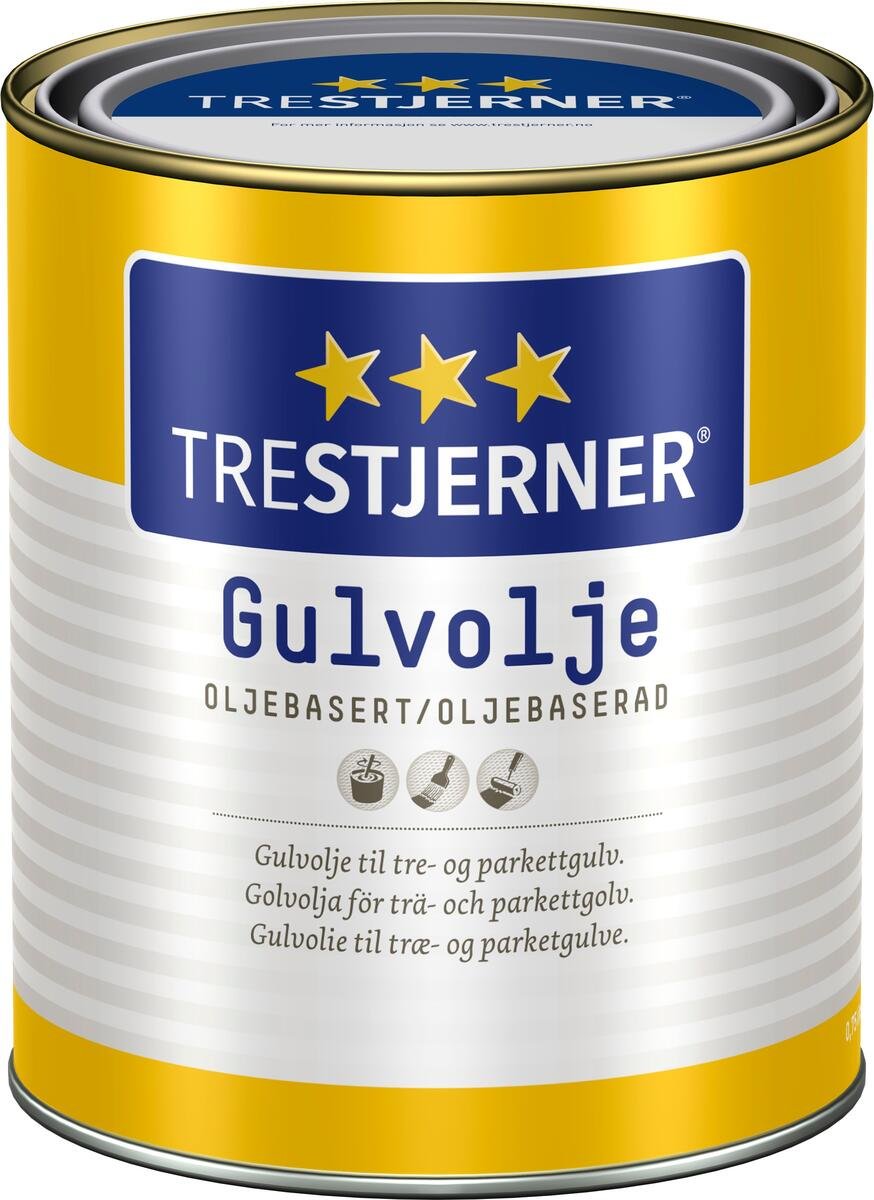 Trestjerner Gulvolje