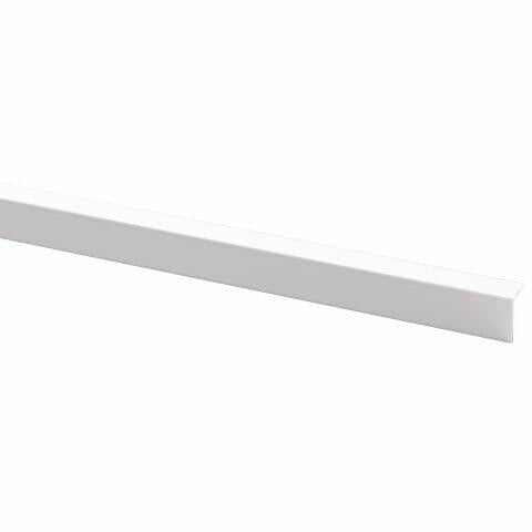 20x020x2000 Vinkellist aluminium hvit
